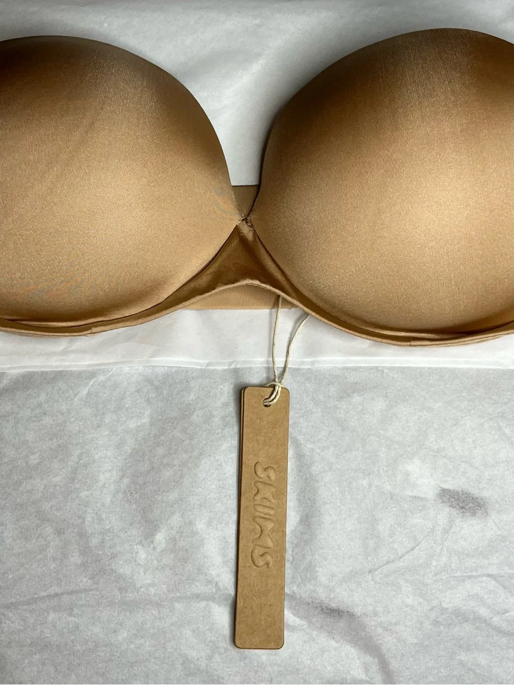 SKIMS Ultimate Push-Up Strapless Bra Style Ba-Ban-9056 color Clay - Picture 2 of 3